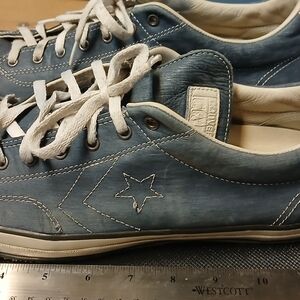 Converse Washed Blue Star Sneakers